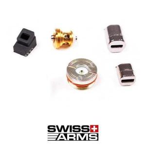 COMPLETE SET OF VALVES FOR P226 & X-FIVE BLOWBACK CO2 6 / 4,5mm SWISS ARMS (283015)
