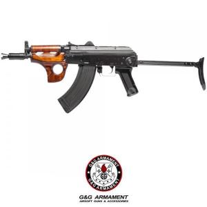 ELECTRIC RIFLE AK47 GKMS CARBINE FULL METAL WOOD G&G (GG-RK74-GKMS)