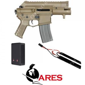 CCP PISTOL TAN + LIPO BATTERY 7.4V + ARES BATTERY CHARGER (AM3TKIT)