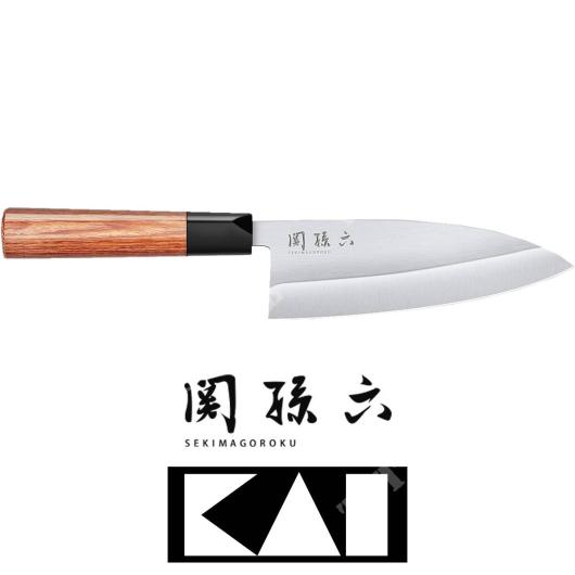 DEBA SEKI MAGOROKU REDWOOD KAI KNIFE (KAI-MGR-0155D)