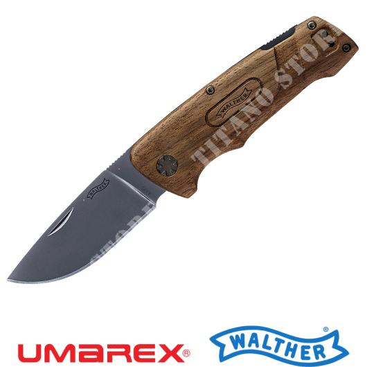 KNIFE BWK 2 HANDLE WOOD WALTHER UMAREX (5.0830)