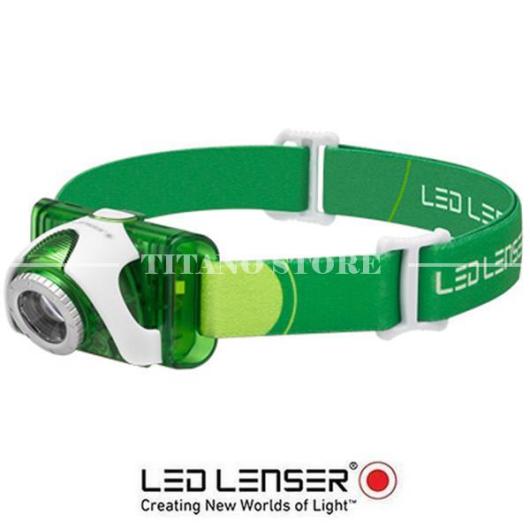 SEO3 GREEN HEADLAMP LED LENSER (6103)