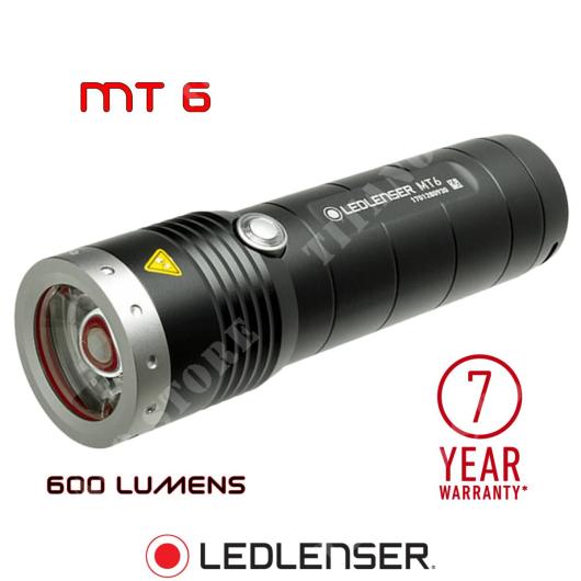 Torcia Professionale 600 lm Novità LED Lenser® MT6 260 metri 500845 Polizia CC 