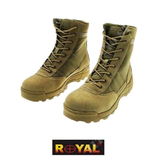TAN ROYAL MILITARY BOOTS (RP-BMT)