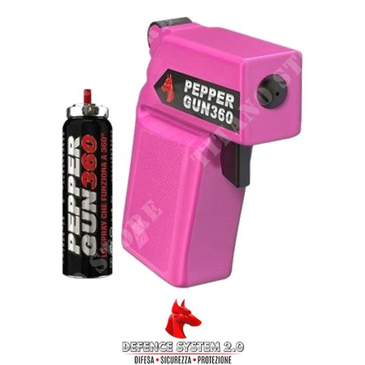 PEPPER GUN 360 PINK DEFENCE SYSTEM (99904)
