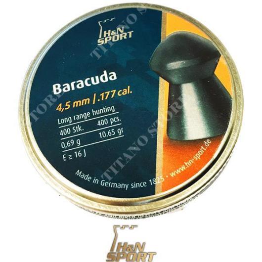 BARACUDA LEADS 0,69 4,5 H&N (HN-B-400Pcs) 750374