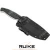 COUTEAU JAGER F118-G LAME FIXE AVEC MANCHE RUIKE VERT (RKE F118-G) - Photo 3