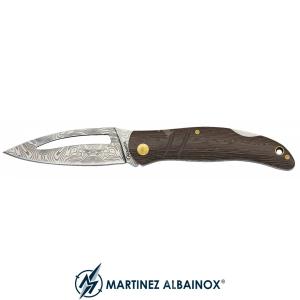 KNIFE WITH DECORATED BLADE ALBAINOX (ALB-18754)
