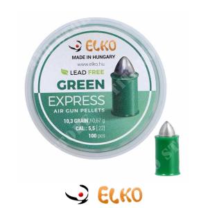 PIOMBINI GREEN EXPRESS CAL 5,5MM 100pcs ELKO (ICM106)