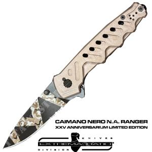 BLACK CAIMAN KNIFE NARANGER XXV ANNIVERSARY EXTREMA RATIO (0166/BW/TM)