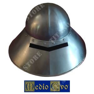 MIDDLE AGES CROSSBOWER HELMET WITH SLOT (002/H16.03)