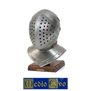 MIDDLE AGES IRON KNIGHT HELMET WITH HOLES MASK (002/6.03)