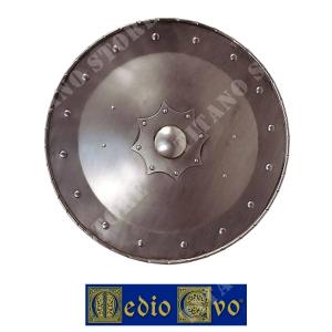 IRON WHEEL SHIELD WITH STUDS MIDDLE AGES (007/3.03)