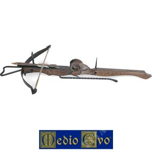 MIDDLE AGES HEAVY SIEGE CROSSBOW WITH RAM&#39;S HEAD (5F/A.01)