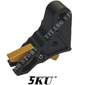 BLACK AND GOLD SPEED TRIGGER FOR G17 5KU (GB-553-BK)