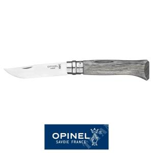 KNIFE N8 BIRCH GRAY STAINLESS STEEL OPINEL (OPN-002389)