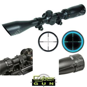 3-9X40 SCOPE FOR COMPRESSED AIR WITH RET.ILL BLUE SWISS ARMS (263885)