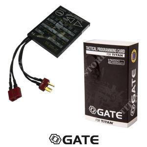 TITAN GATE TACTICAL PROGRAMMING CARD (G-TTN-TPC)