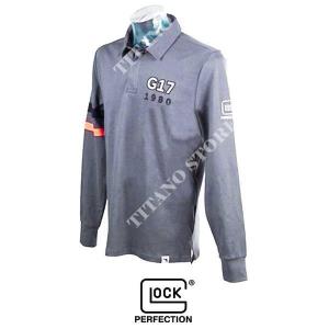 CAMISETA G17 TG-M RUGBY HOMBRE GRIS GLOCK (692279)