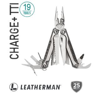 GRIPPER CHARGE TTI PLUS MULTIPURPOSE TITANIUM LEATHERMAN (LE832528)