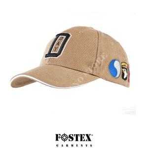 WW II D-DAY TAN FOSTEX BASEBALL CAP (215157-265-TAN)