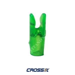 1 COCCA PIN SMALL SM GREEN FL CROSS-X (539126-1)