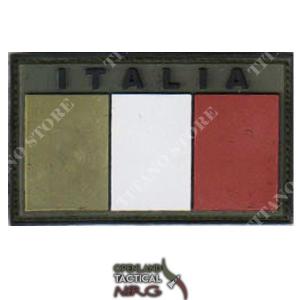 PVC PATCH FLAG ITALY LOW VISIBILITY OPENLAND (OPT-RLVFP)