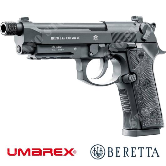 Pistole m9a3 fm schwarz militär 6mm co2 beretta umarex (2.6491): Blowback  co2-pistolen für Airsoft