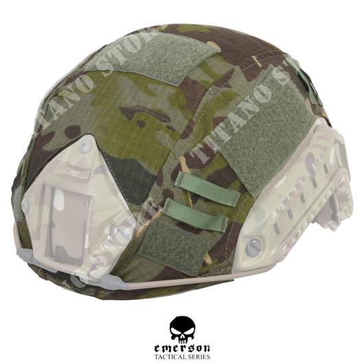 Funda para casco militar o de airsoft en camuflaje A-Tacs