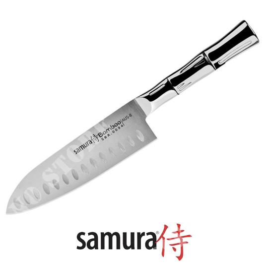 SANTOKU BAMBOO KNIFE WITH WALLS 16CM SAMURA (C670SBA094)
