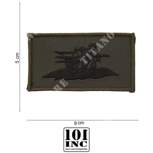 SEAL TEAM SUBDUED EMBROIDERED PATCH #3006 101 INC (442304-746)