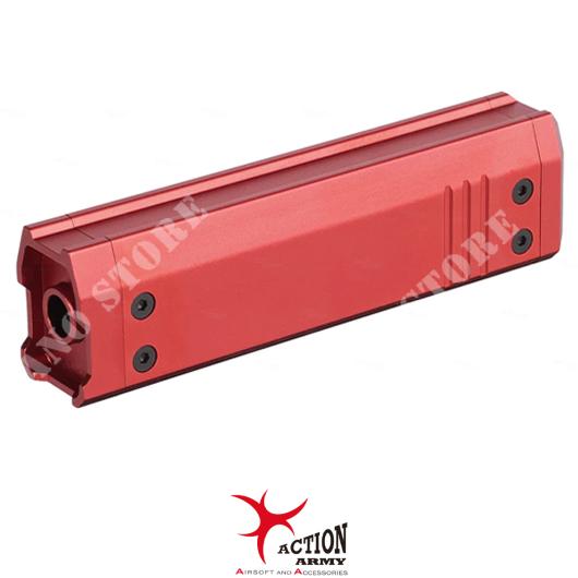 BARREL EXTENSION RED 130mm AAP01 ACTION ARMY (U01-034-3)
