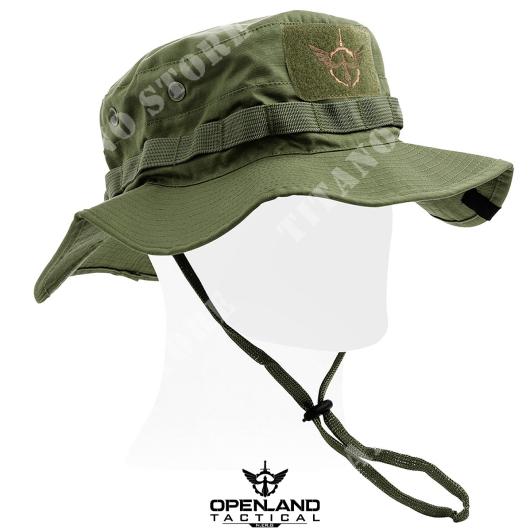 OPENLAND GREEN JUNGLE HAT (OPT-12163 02)