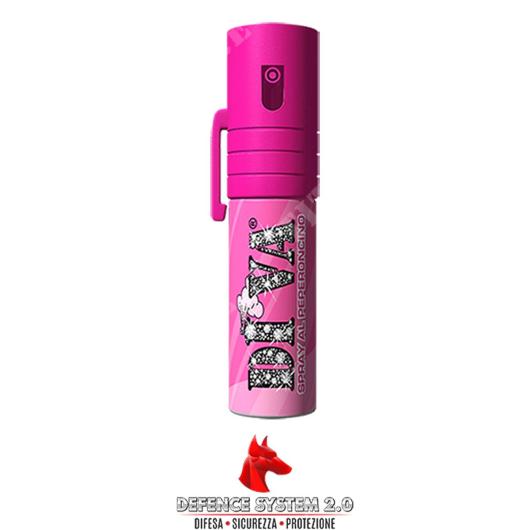Diva pink base spray anti-agression au poivre piment (14ur50-r): Spray anti- agression pour Softair