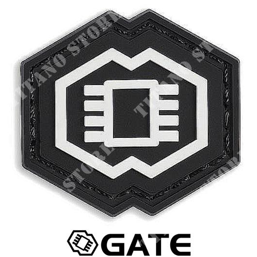 GATE-MINI-LOGO-PVC-PATCH (GATE-P3)