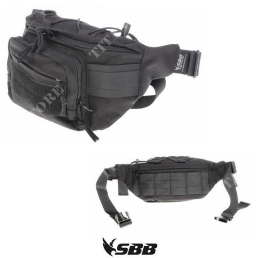 Belt bag t3 with arma support black sbb (0693ne): Backpacks-belt bags-bags  for Softair