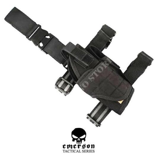 UNIVERSAL TACTICAL HOLSTER RIGHT BLACK EMERSON (EM6207)