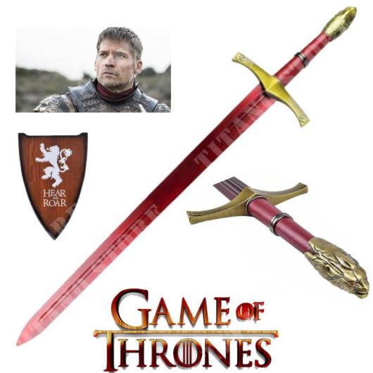 SWORD OATHKEEPER BY JAMIE LANNISTER AND BRIENNE OF THART GAME OF THRONES (ZS9983)