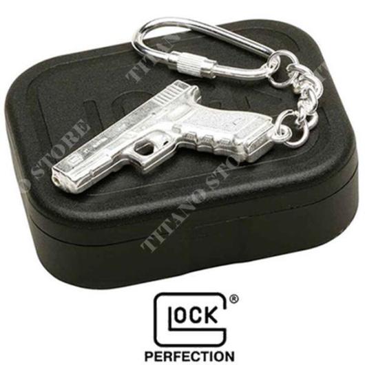 Portachiave pistola silver gen4 glock perfection (692143): Ricambi e  accessori aria compressa per Softair