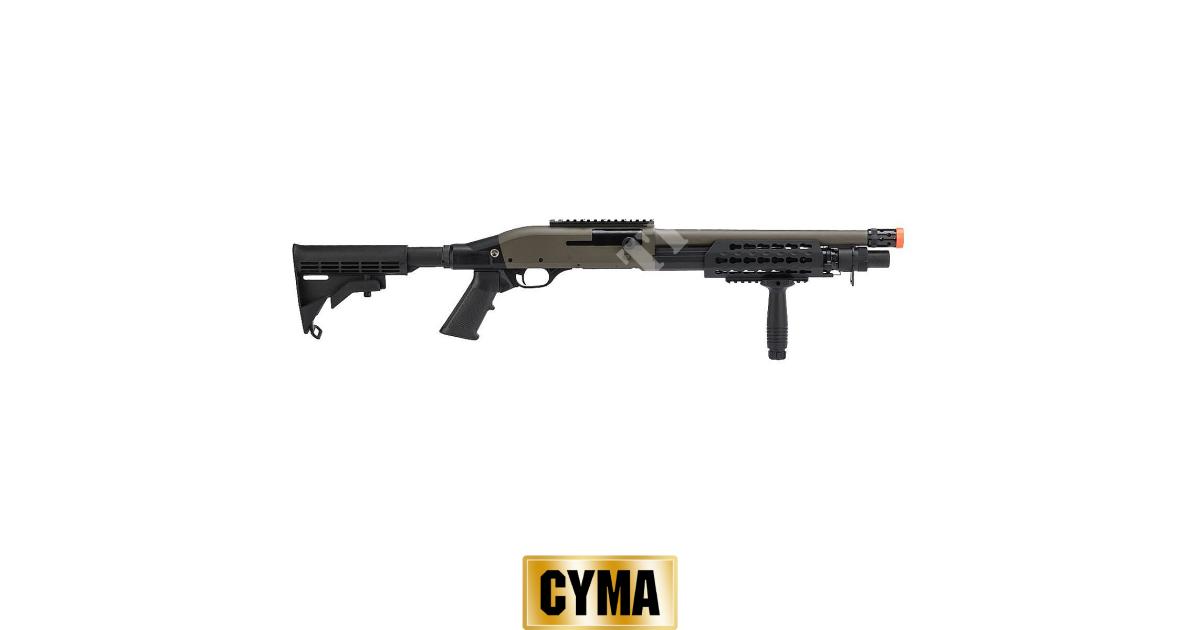 Escopeta CYMA Sport Tactical M3 Disparo Triple Airsoft 