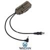 DOUBLE REMOTE CONTROL FOR TORCH AND BLACK LASER WADSN (WEX676) - photo 1
