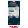 NEWTON TASCHENLAMPE 500 LUMEN GRAU LED USB WIEDERAUFLADBAR NEBO (NEB-FLT-0014-G) - Foto 1