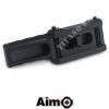 RAISED RAIL 20MM 8 SLOT BLACK AIMO (AO9034-B) - photo 2
