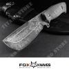 NATIVE FIXED BLADE KNIFE M/BLACK MICARTA FOX (FX-611) - photo 1
