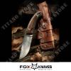 OCTOPUS VULGARIS ZIRICONTE WOOD RUMICI DESIGN FOX KNIFE (FX-510 W) - photo 2