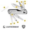 FREE T4 MULTIPURPOSE KNIFE STAINLESS STEEL LEATHERMAN (832686) - photo 5