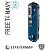 LEATHERMAN FREE T4 NAVY MULTIPURPOSE KNIFE (832879) - photo 3