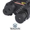AN-PEQ LASER ROSSO CON TORCIA LED NERO WADSN (WDX001-B) - foto 3