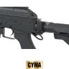 FUSIL ÉLECTRIQUE AK-74 CQB BLACK CYMA (CM076A) - Photo 2