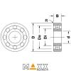 2 CUSCINETTI RADIALI 5x10x3mm ACCIAIO TEMPERATO MAXX MODEL (MR105) - foto 1